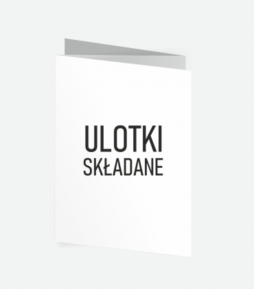 Ulotki składane