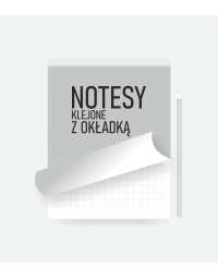 Notesy klejone z okładką